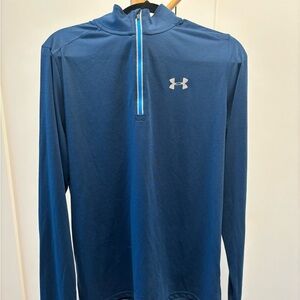 Men's Under Amour Quarterzip Long Sleeve Heat Tech